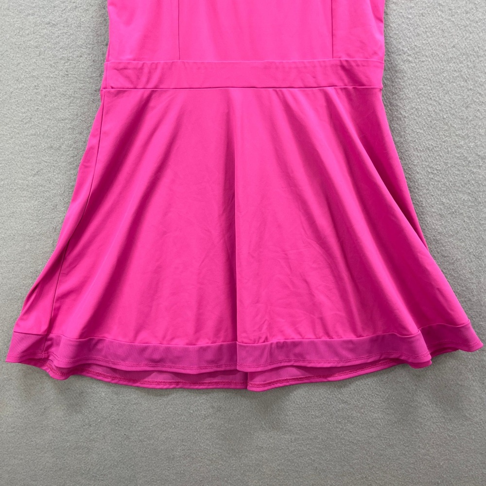 Original Penguin Polo Dress Womens S Pink Sleeveless Golf Tennis Skater - Picture 6 of 11